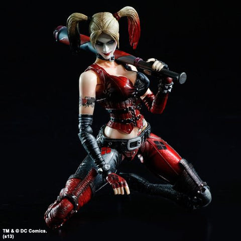 play arts kai harley quinn arkham knight