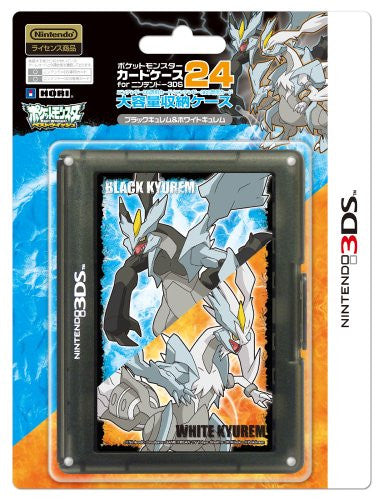 Pokemon Card Case 24 For 3ds Black Kyurem White Kyurem