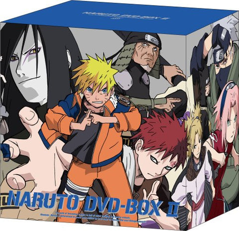 Naruto Dvd Box 2 Shido Konoha Kuzushi Limited Edition
