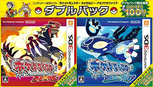 Pokemon Omega Ruby Alpha Sapphire Double Pack Solaris Japan