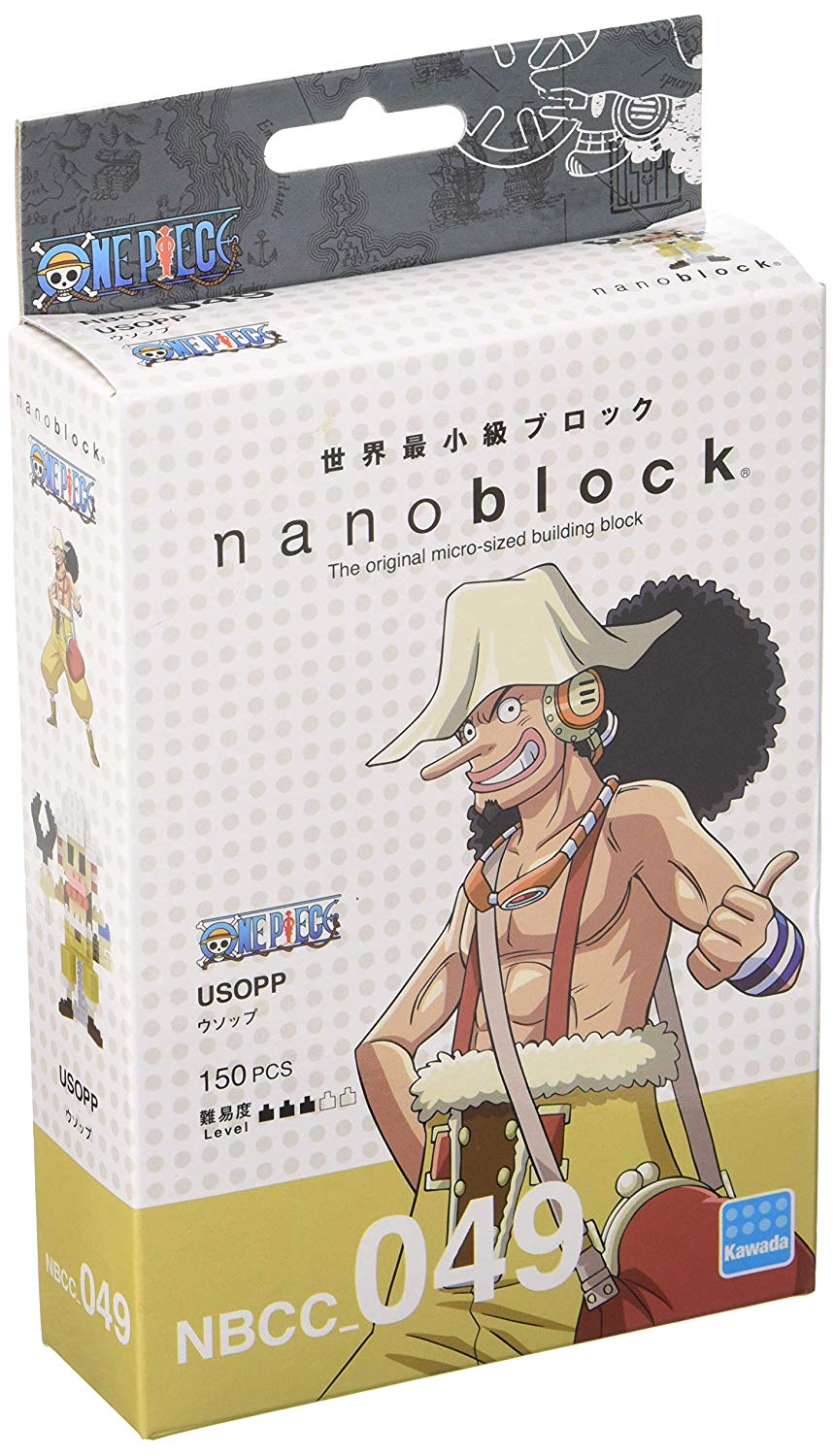 One Piece Usopp Nanoblock Nbcc 049 Kawada