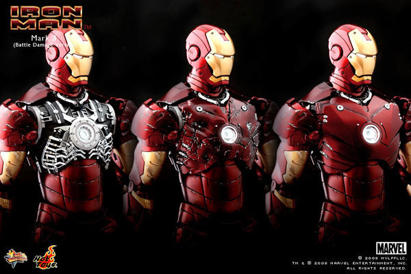 iron man mark 3 battle damaged