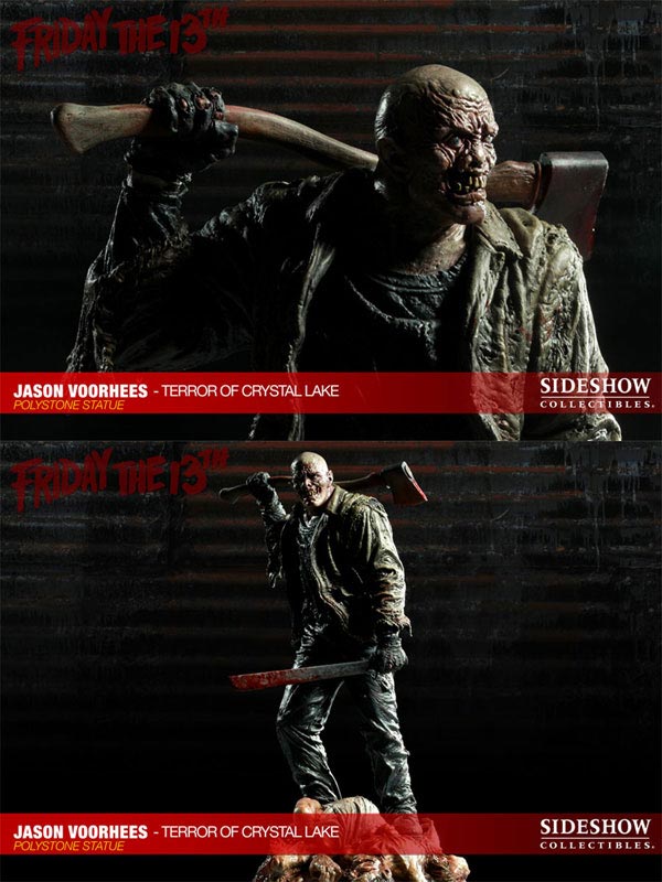 Friday The 13th Statue Jason Voorhees The Terror Of Crystal Lake