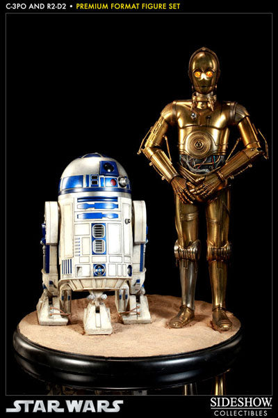 C-3PO&R2-D2 1/4スケールプレミアムフィギュア スターウォーズ-