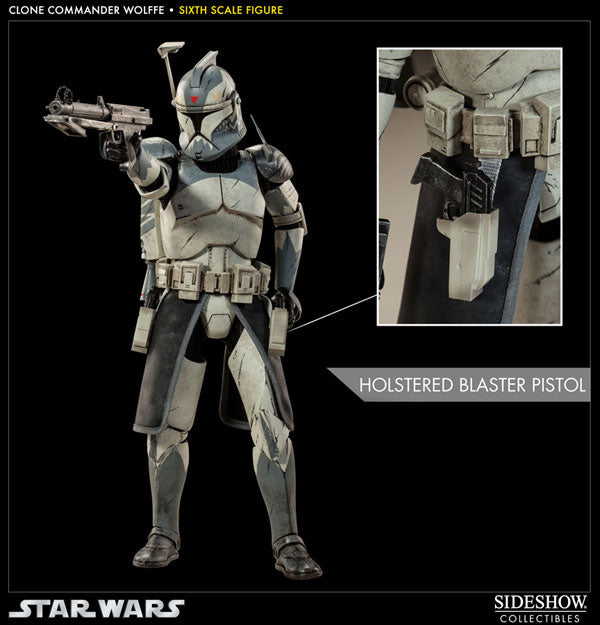 国産 Sideshow Militaries Of スターウォーズ Star Wars 1 6 Scale Figure クローン コマンダー Wolffe 海外取寄せ品 現金特価 Ihmc2021 Com