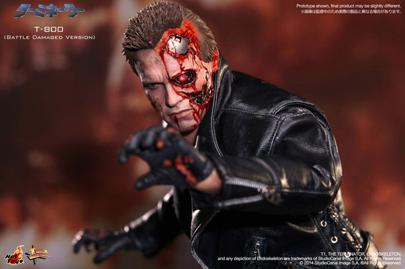 Movie Masterpiece Terminator 1 6 Scale Figure Terminator T 800 Bat