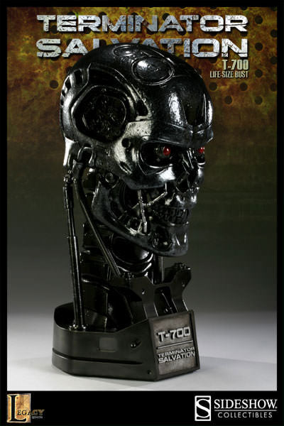 Terminator Salvation Life Size Bust T 700