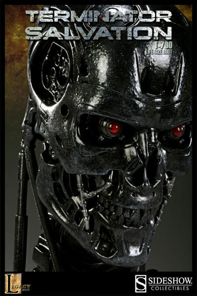 Terminator Salvation Life Size Bust T 700