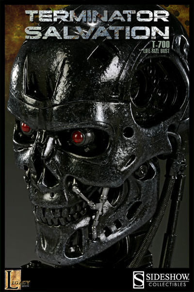 Terminator Salvation Life Size Bust T 700