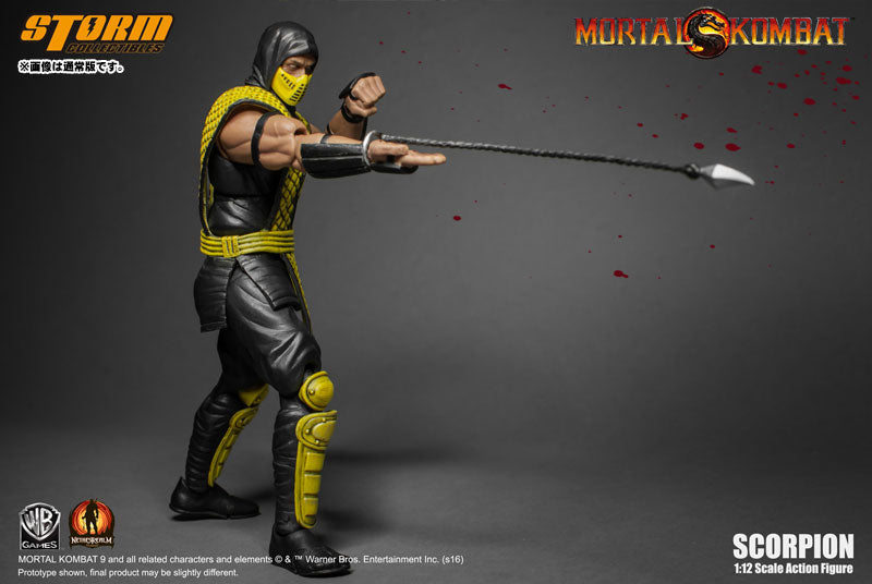 mortal kombat 9 scorpion action figure