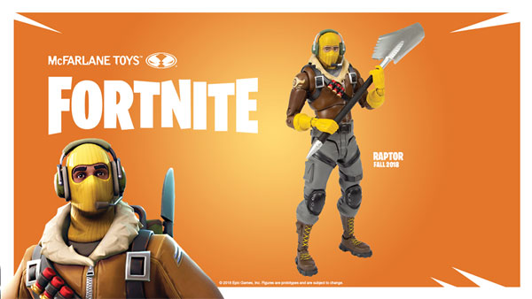 fortnite raptor action figure