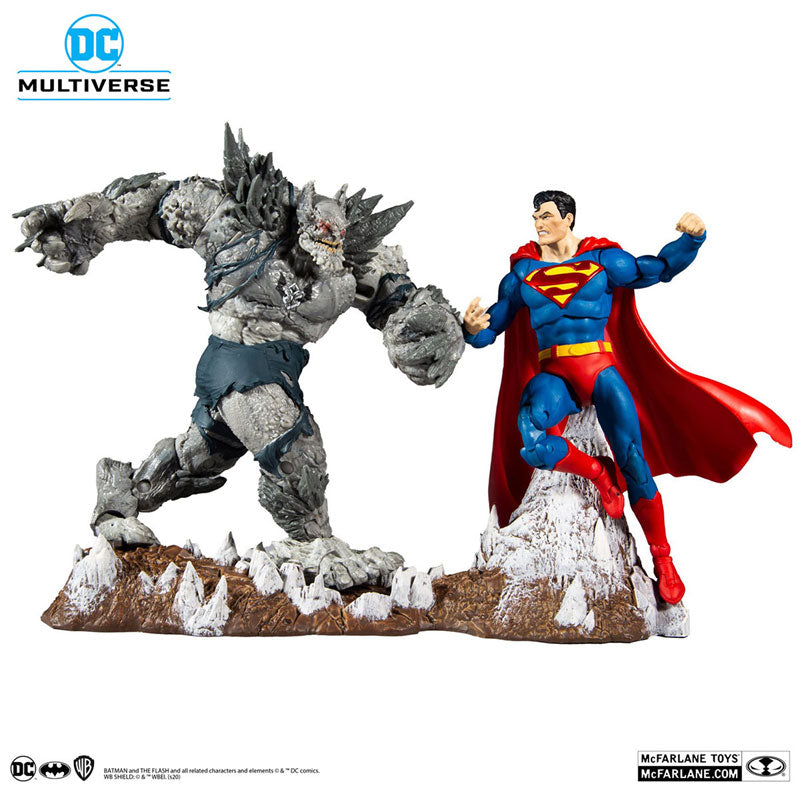 DC Multiverse 7 Inch, Action Figure Superman vs Devastator [Comic/Dark -  Solaris Japan