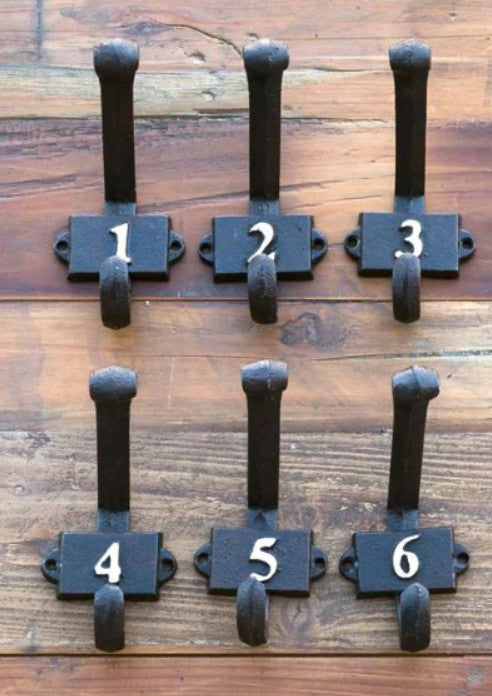 Park Hill | Numerical Hooks 1-6