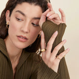 The Estellio Gold Signet Ring - Valentina & Rose