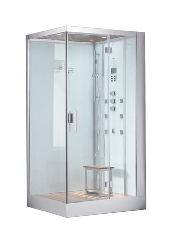 Platinum DZ960F8 Walk-In Steam Shower- Right-White