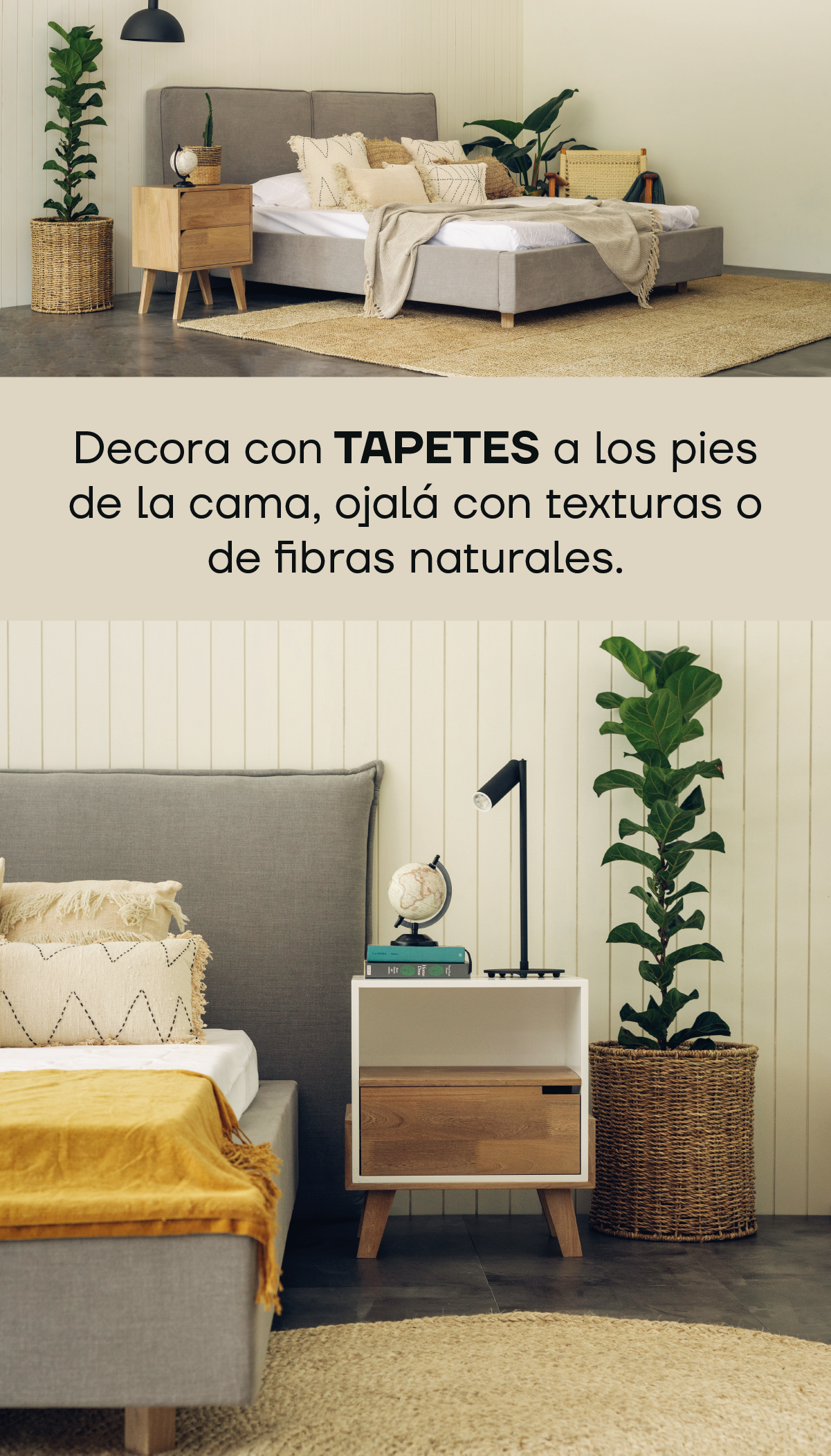 haz de tu espacio una habitación con mucho estilo