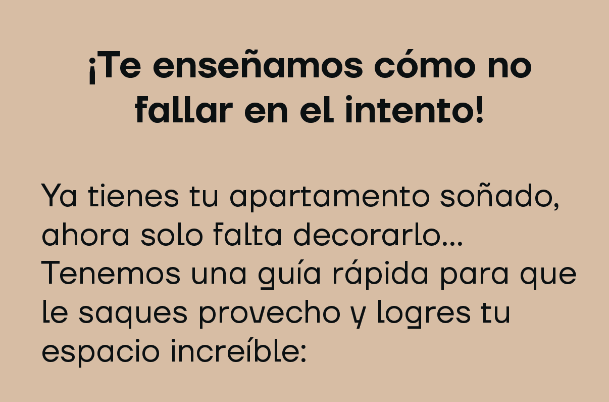 como diseñar tu apartamento la carpinteria