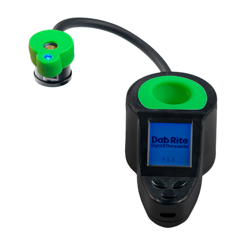 Dab Rite IR Thermometer (Green Silicone)