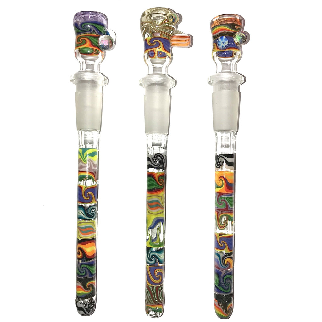 Pho Sco Heady Glass Worked Downstem Sets 