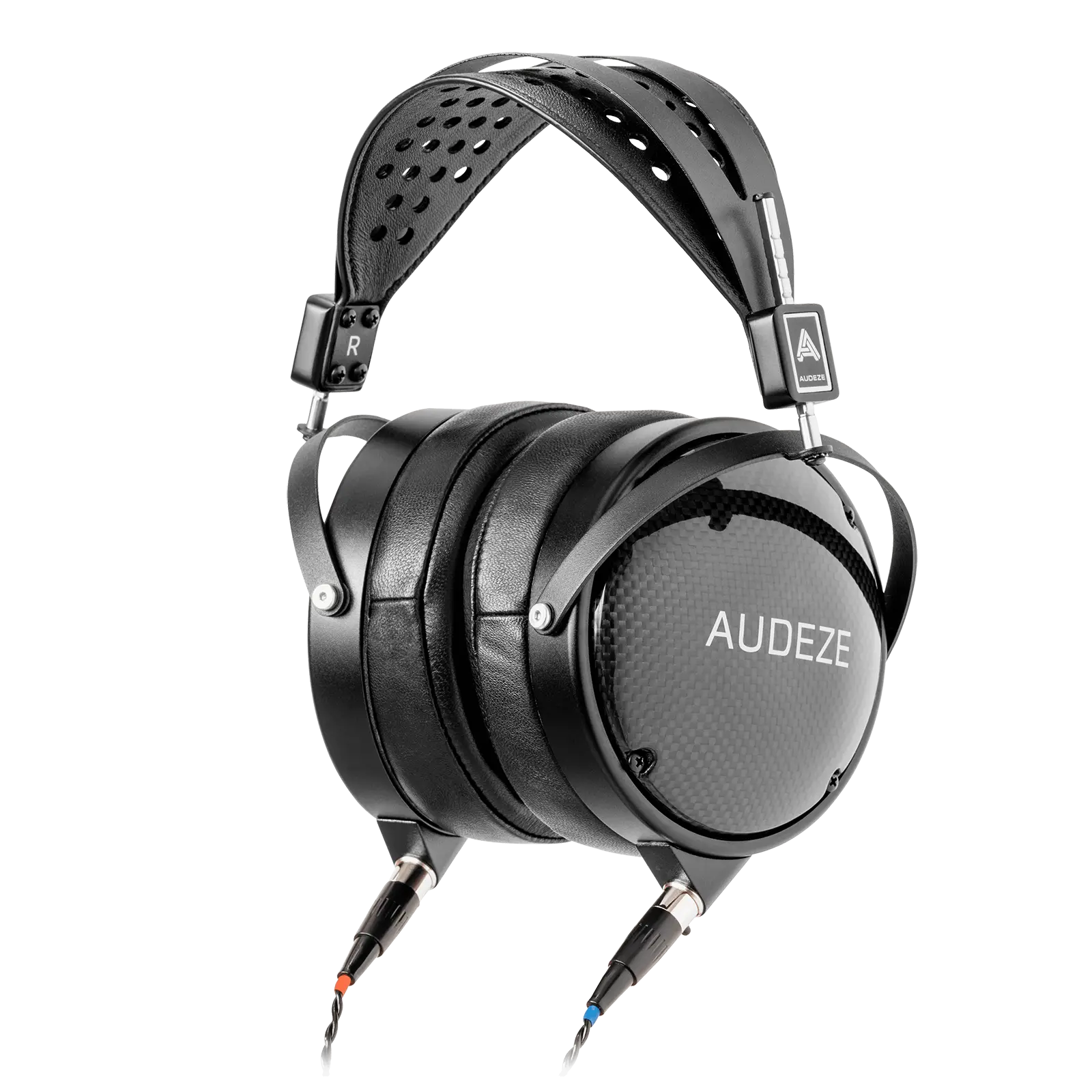 Audeze LCD-XC Carbon Creator Edition - Closed Back Headphones with Detachable Standard Cable and Economy Travel Case - Leather - Refurbished