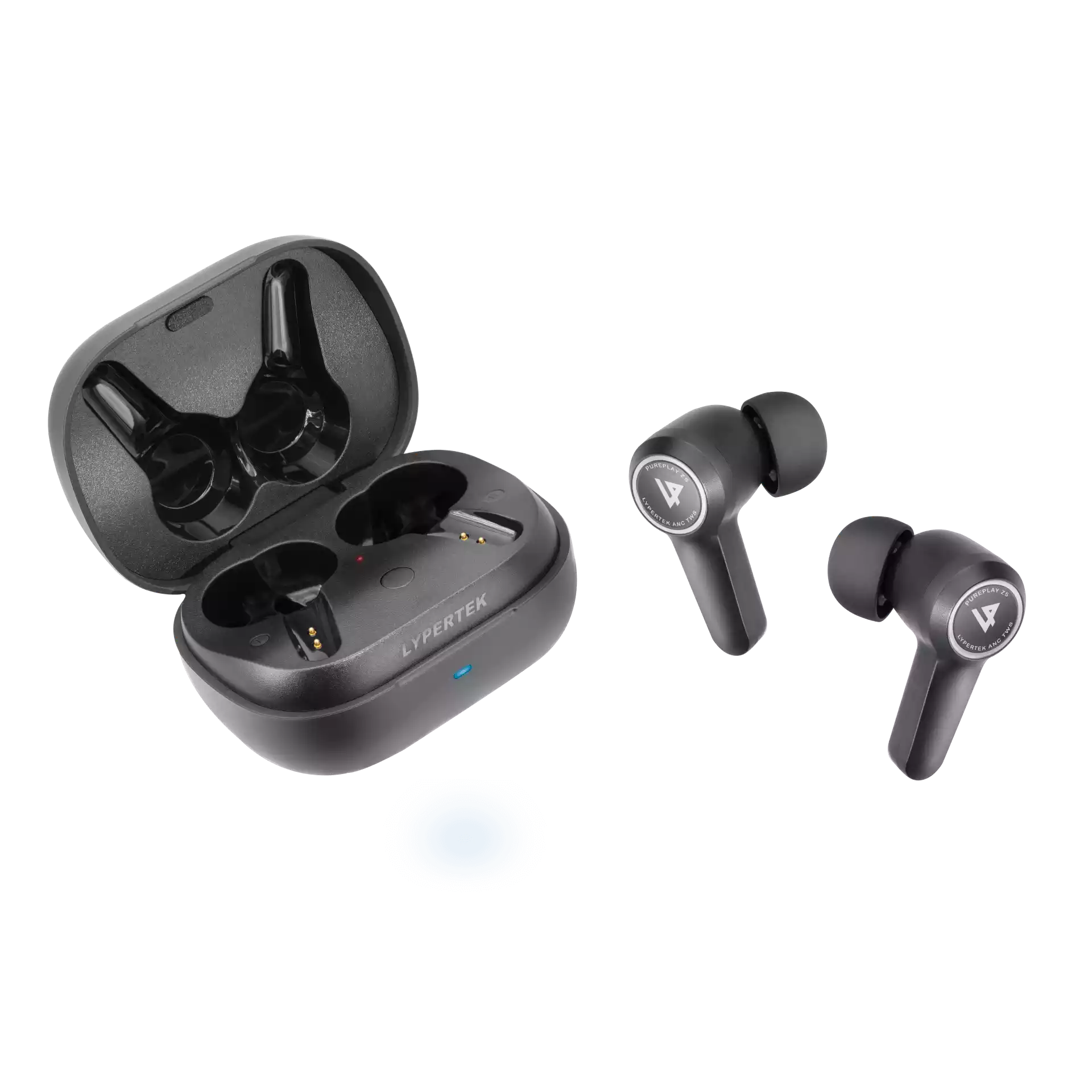 Lypertek PurePlay Z5 - True Wireless Earphones powered by LDX™ Audio with PureControl ANC App and Hybrid ANC - Black - Refurbished