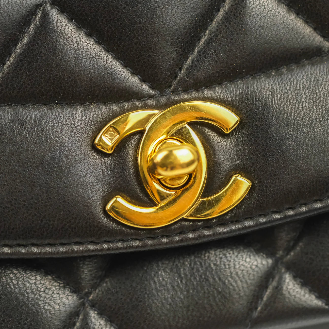 Chanel 24K Gold Hardware - CC lock