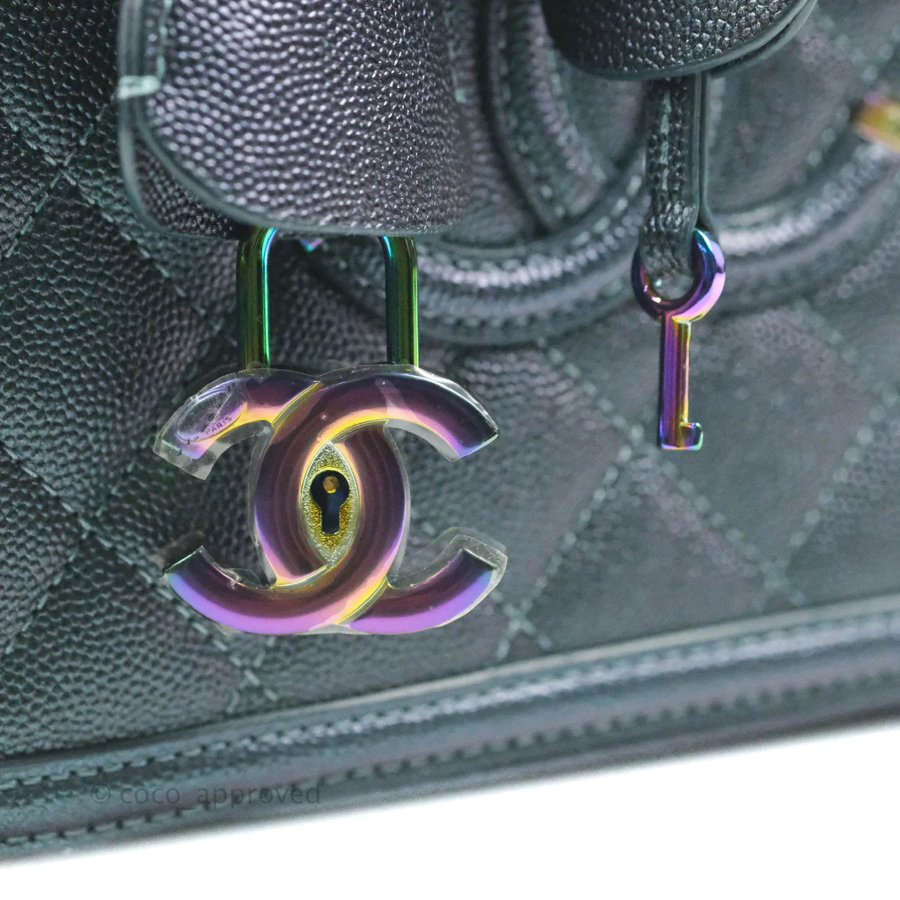 Chanel Rainbow Hardware - CC Padlock