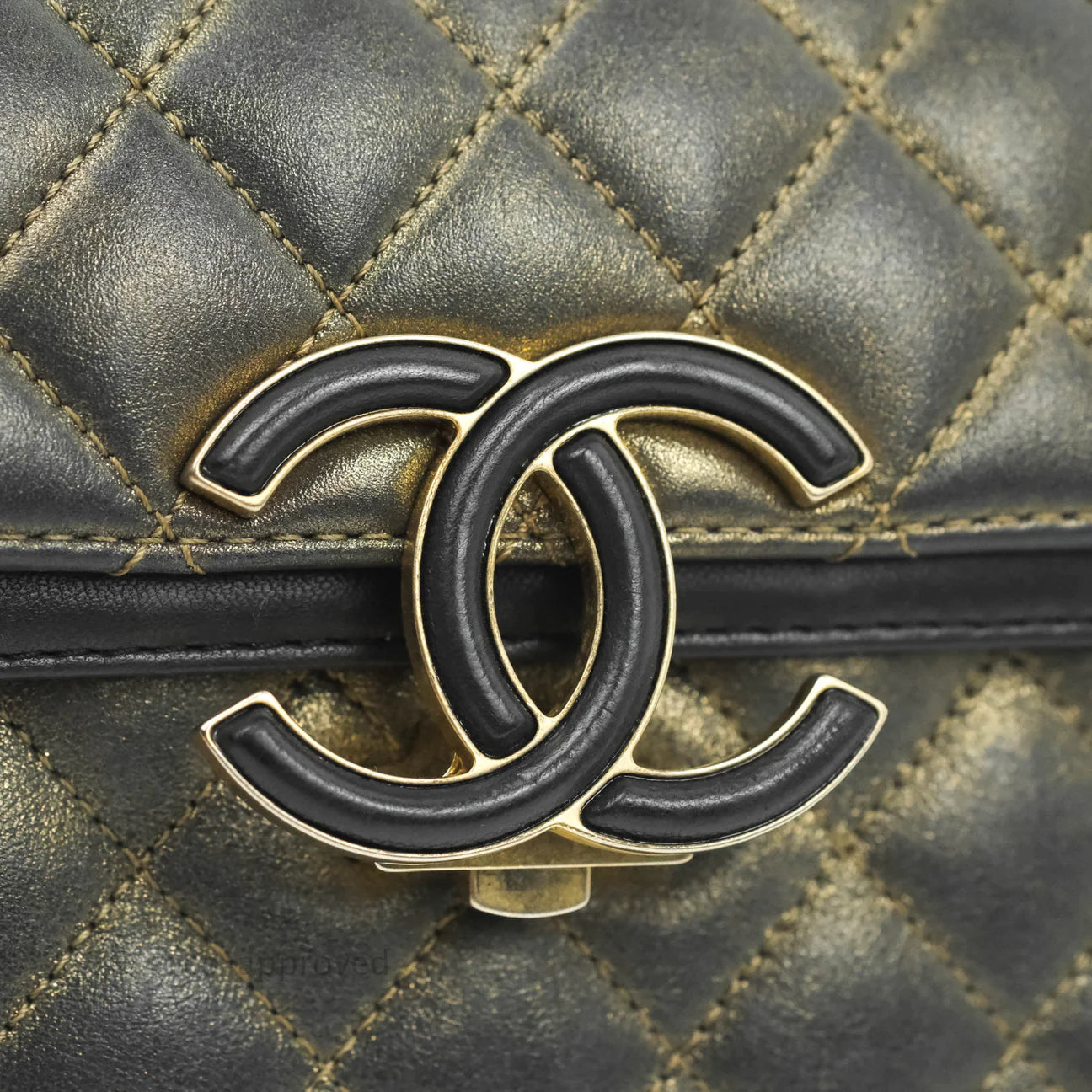 Chanel Leather CC Buckle