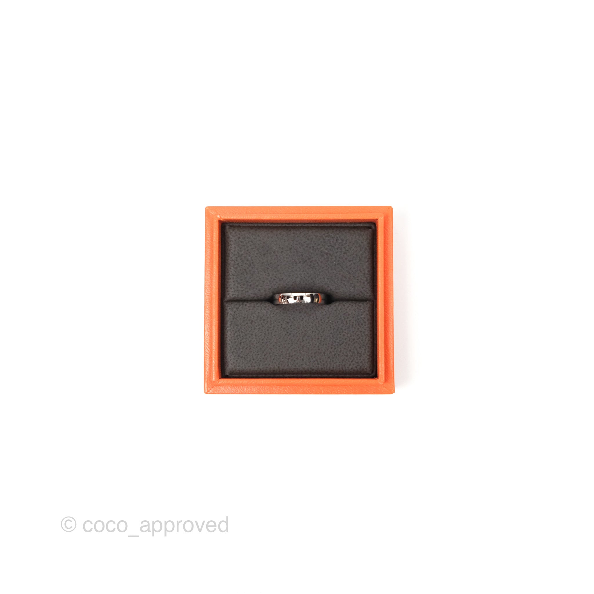 image of Hermès Ever Herakles Wedding Band Platinum Size 52