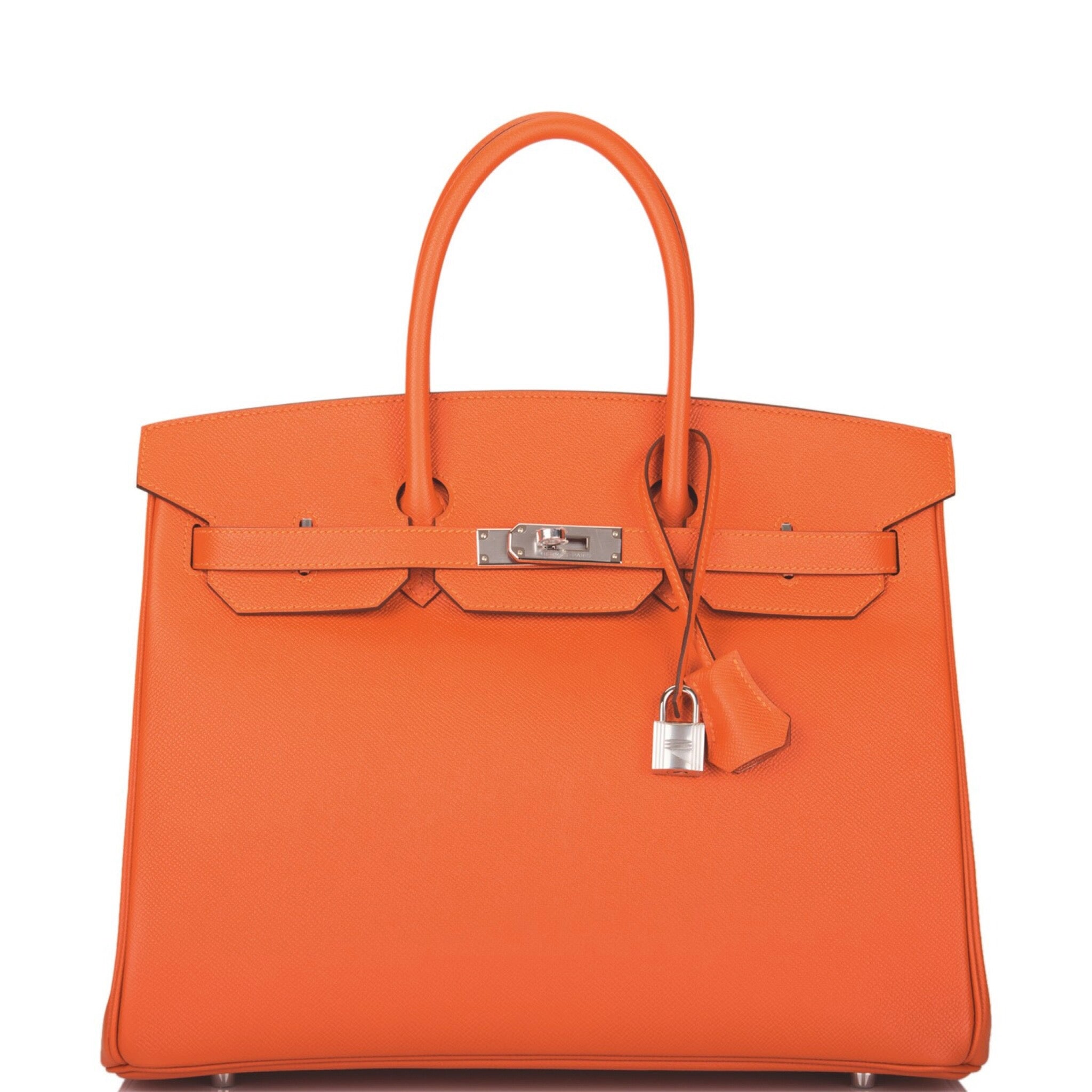 Hermès Handbag Signature Colour - Hermès Birkin 30 Feu 
