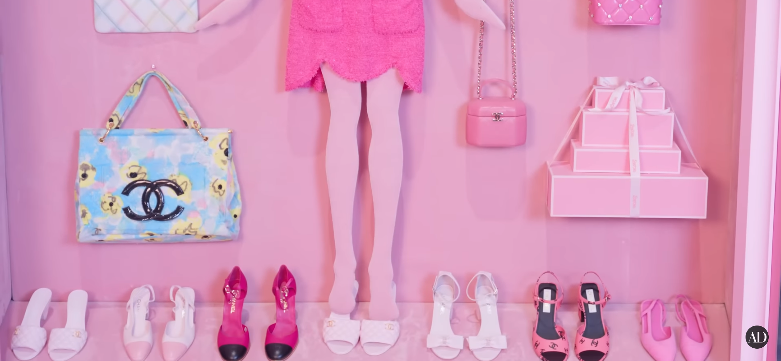 Barbie Movie Chanel fashion items