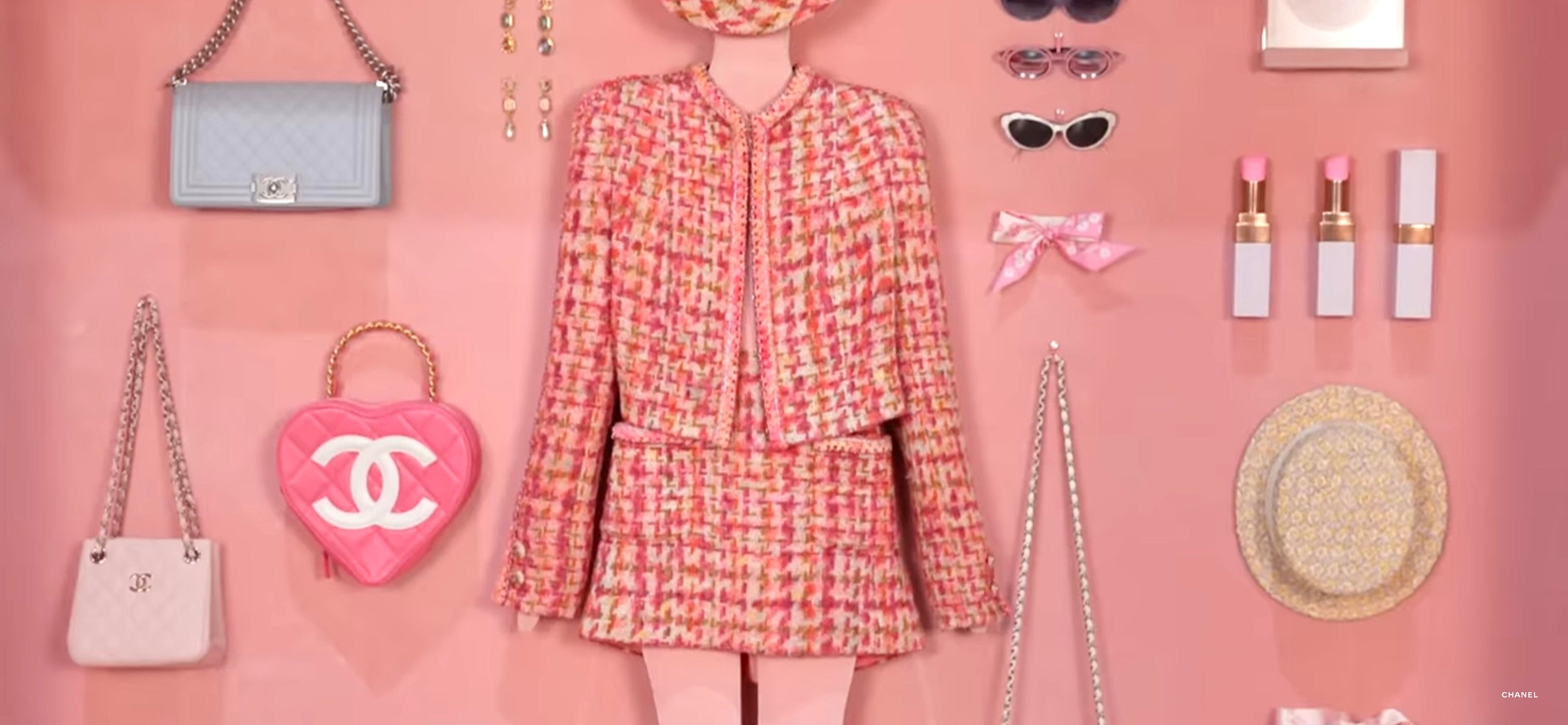 Barbie Movie Chanel fashion items