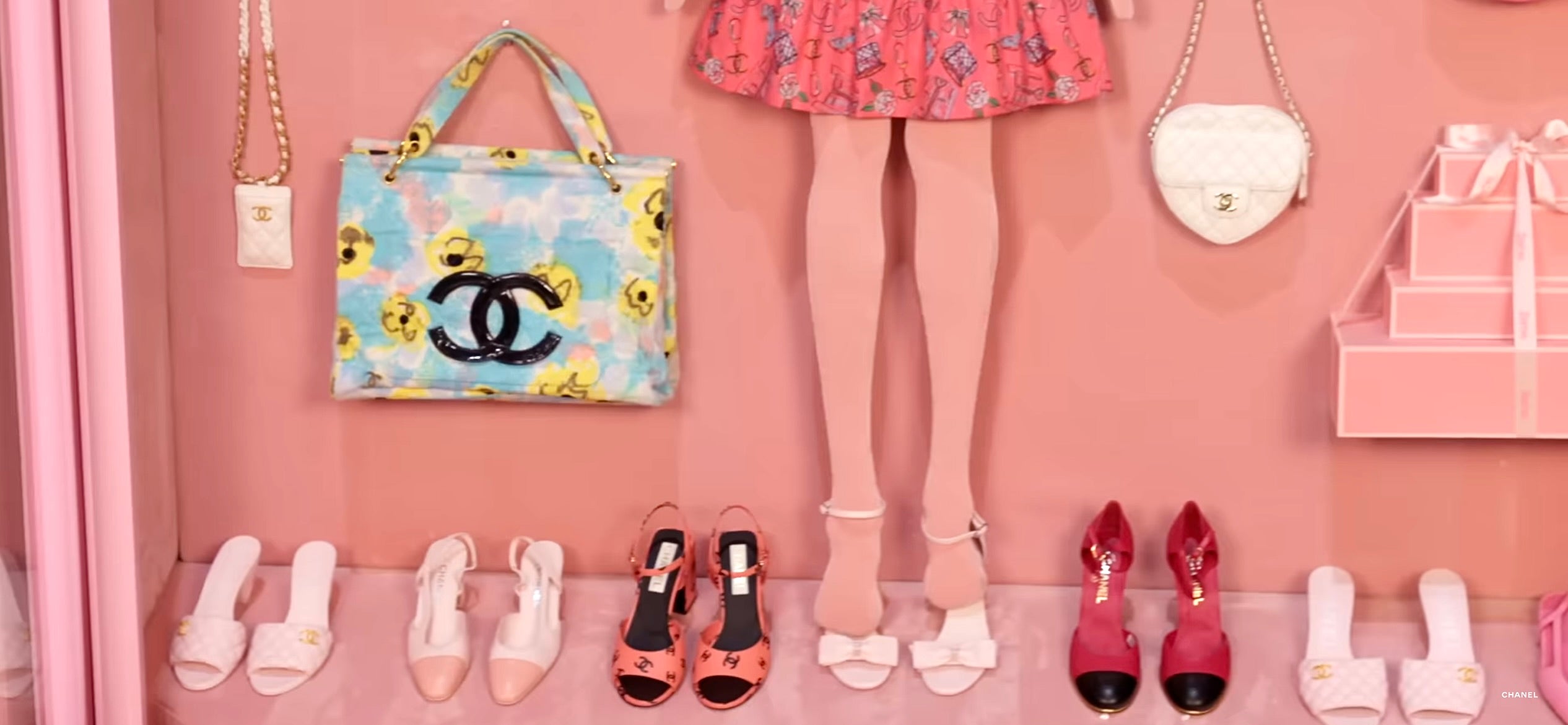 Barbie Movie Chanel fashion items