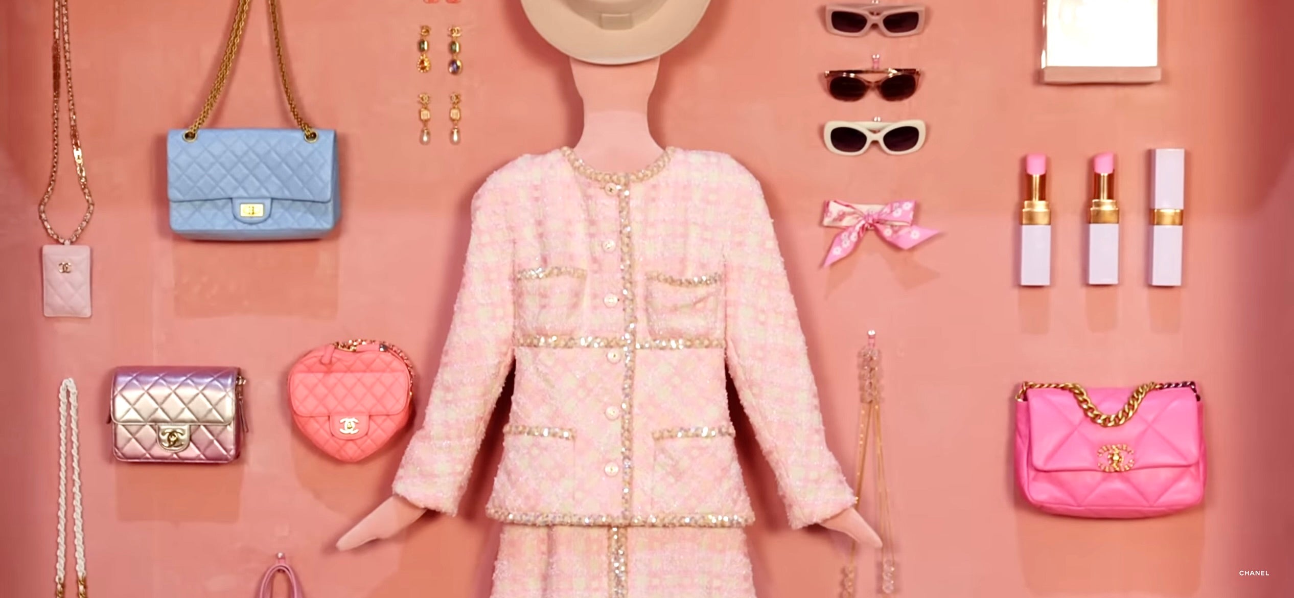 Barbie Movie Chanel fashion items