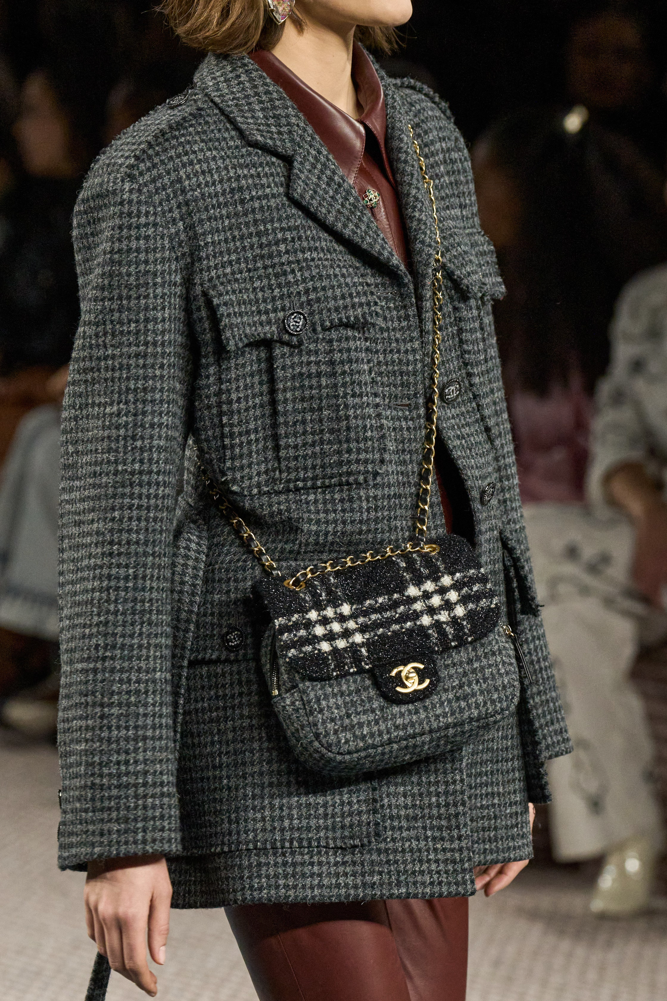 chanel tweed bag 2023