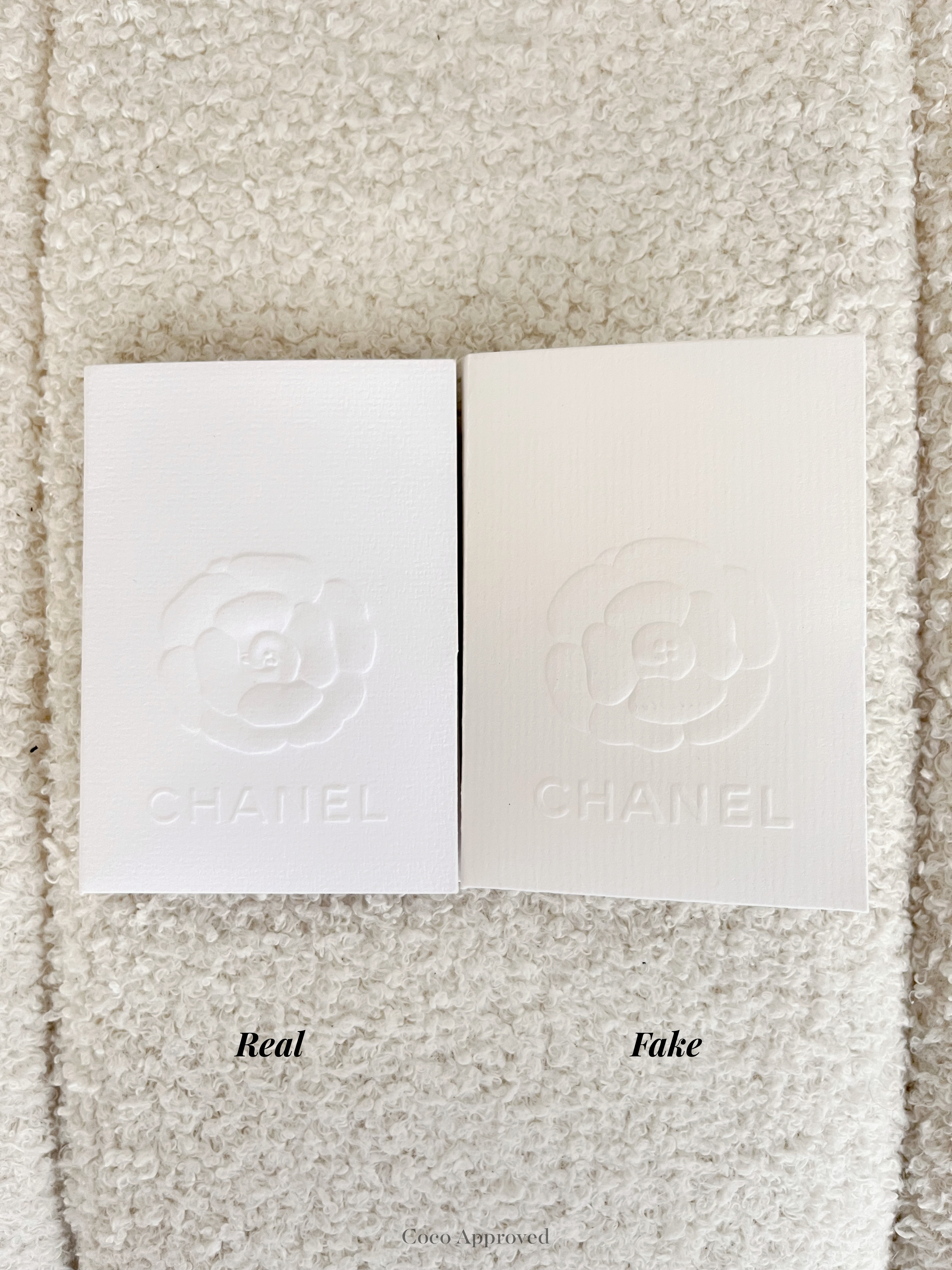 Could you tell which one is Real/Fake? Spot the Counterfeit! 3 - Chanel Small Classic Flap Black Caviar Gold Hardware