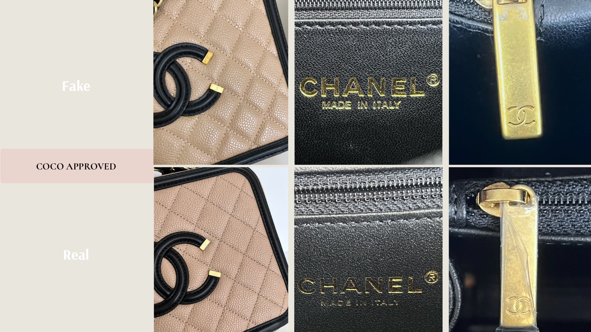 Can you tell the authentic $5,000 Chanel from the $170 fake