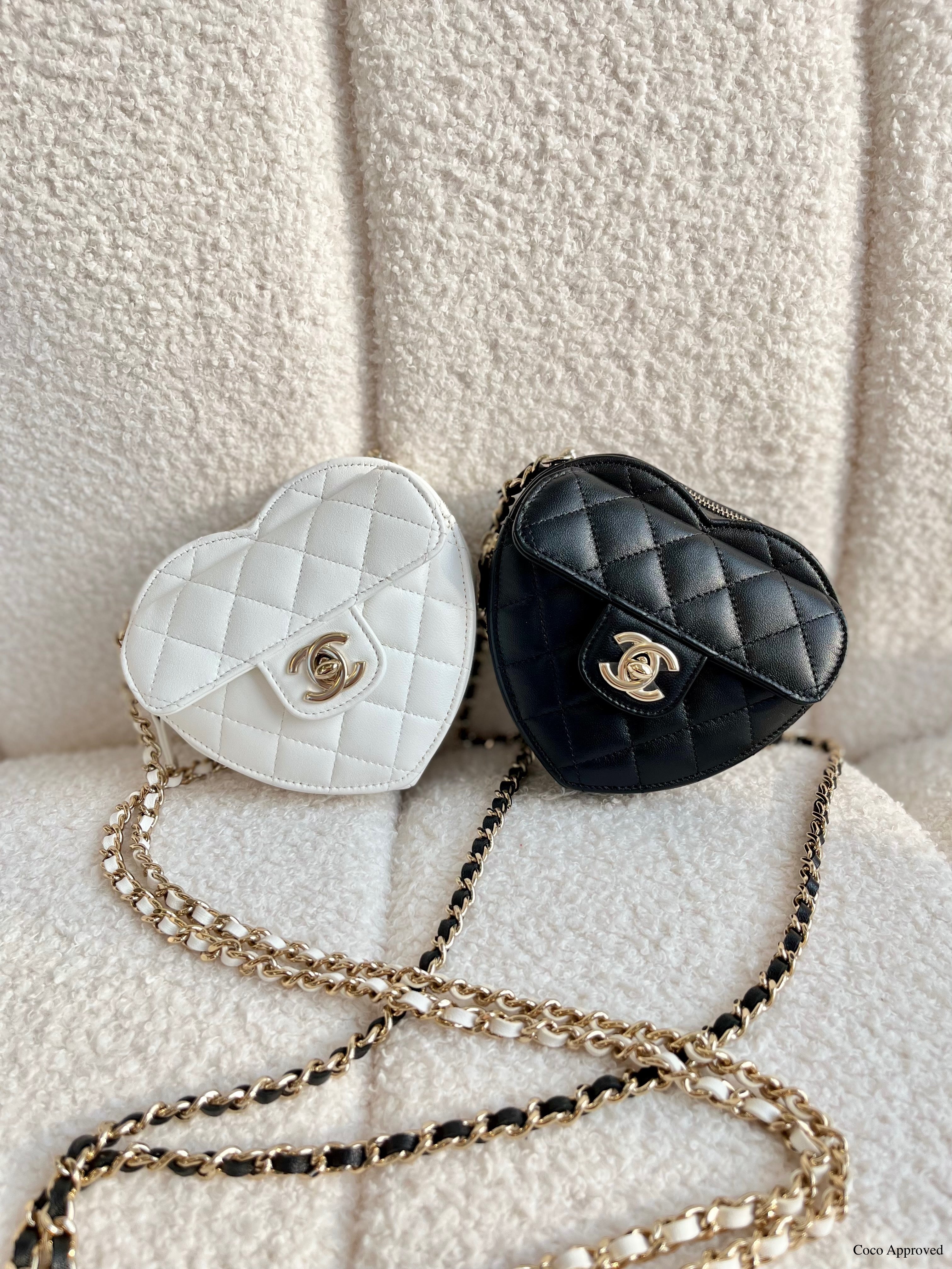 Chanel 2022 Most Hottest Wish List Handbag - Heart Bag 22S – Coco