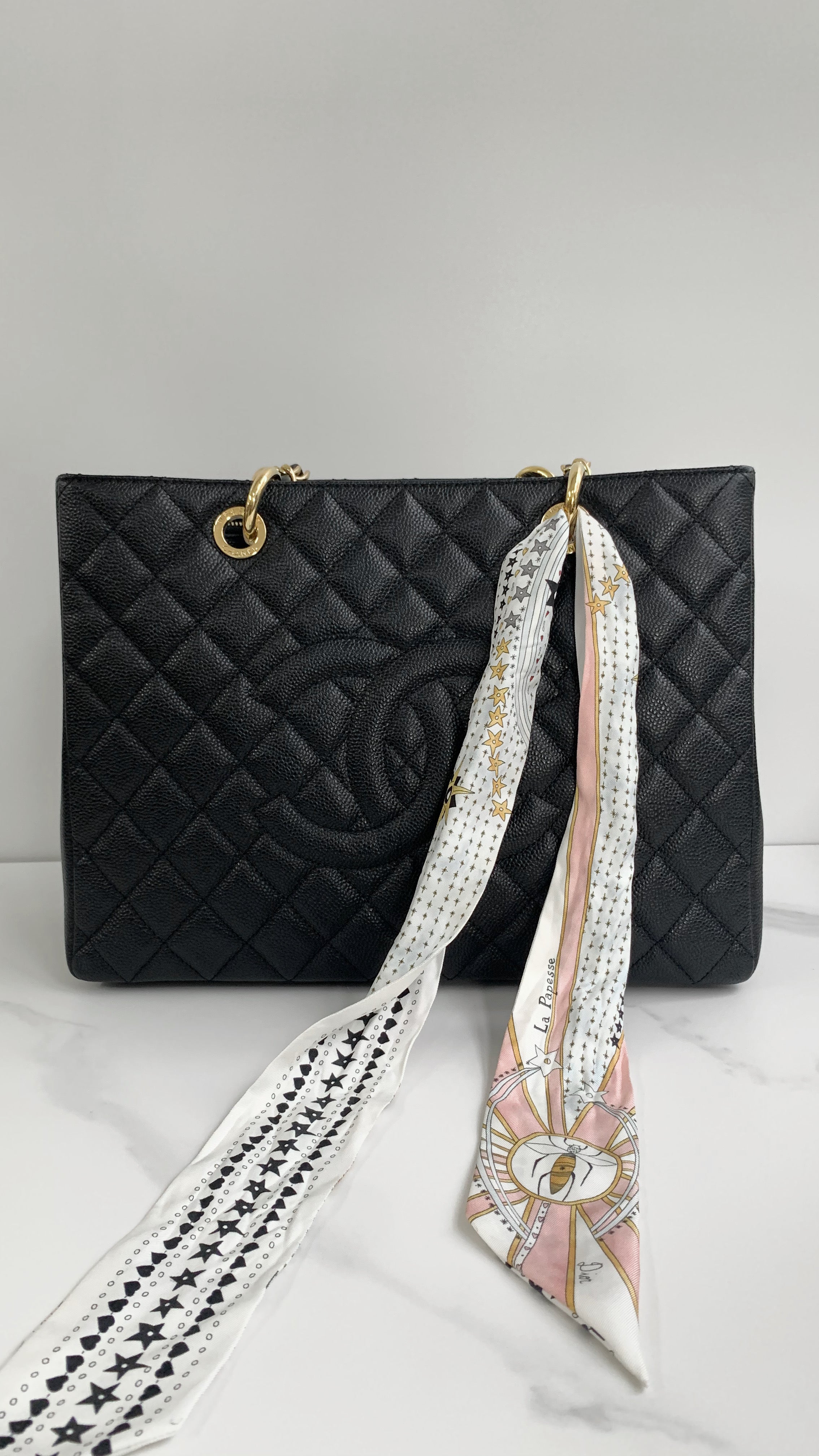 Chanel Shopping Tote Beige Caviar Leather – Luxury GoRound