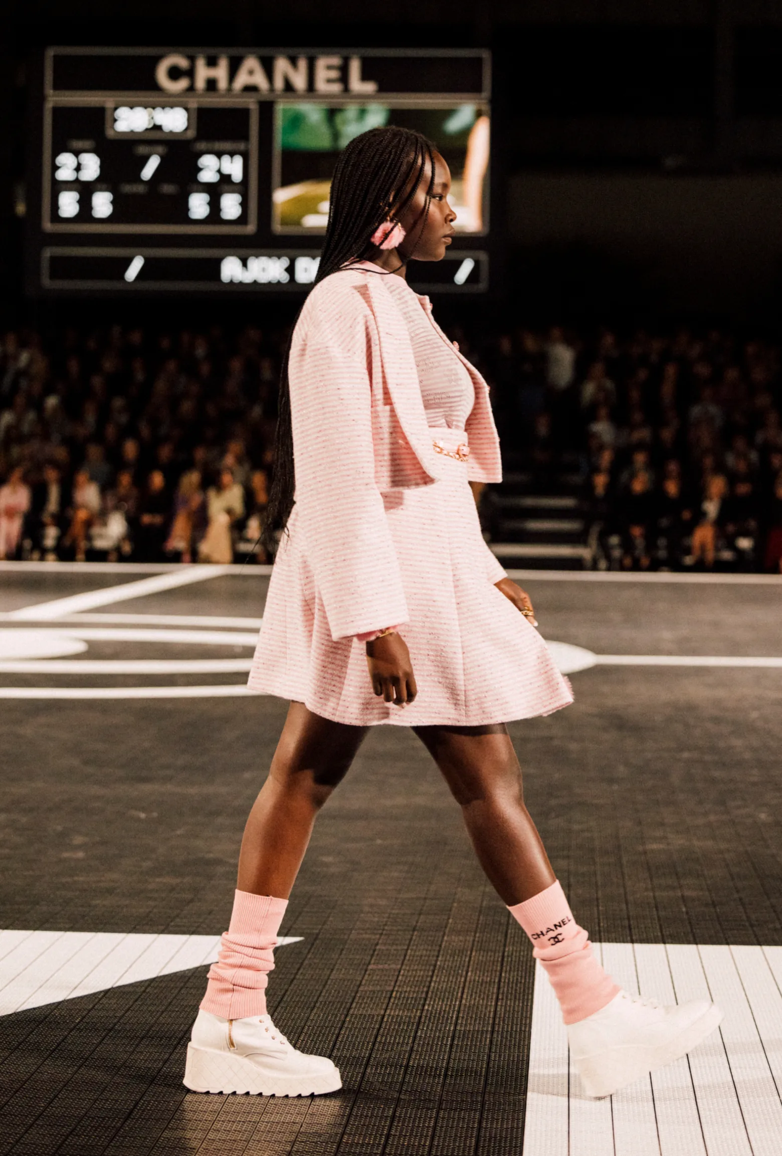 2023/2024 24C Chanel Fashion Runway Highlight - Leg warmers