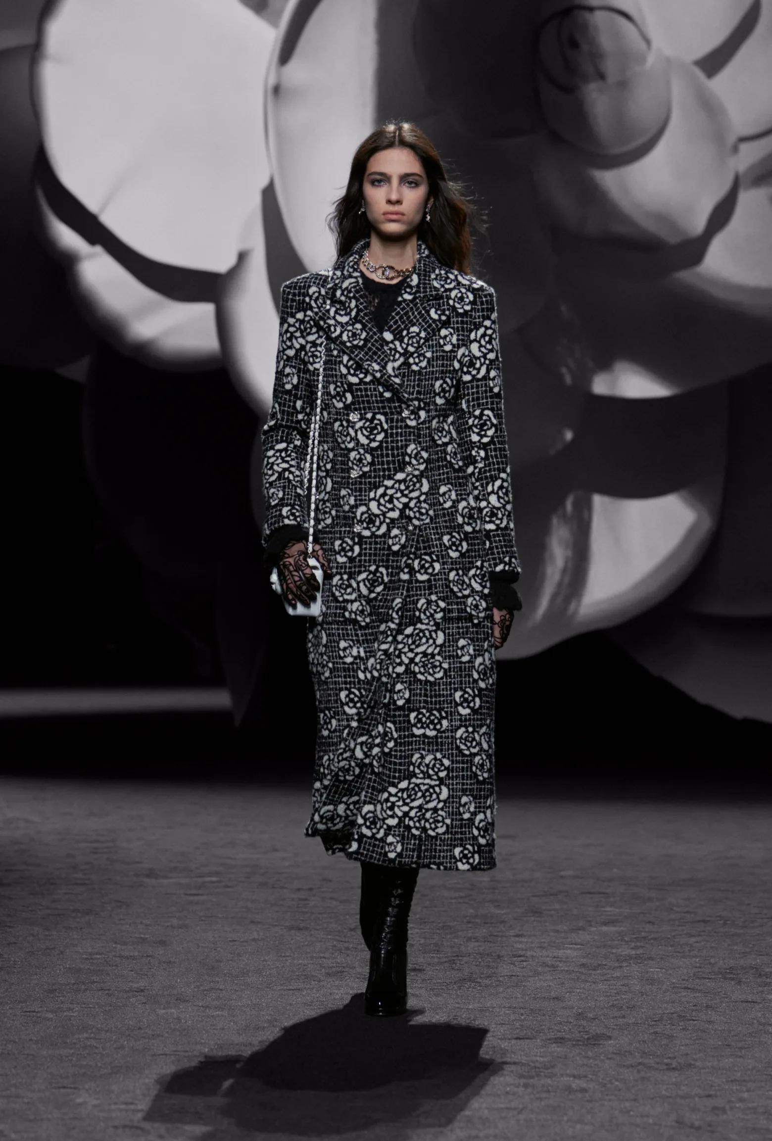 Chanel Fall Winter 23 celebrates a century of the Camellia