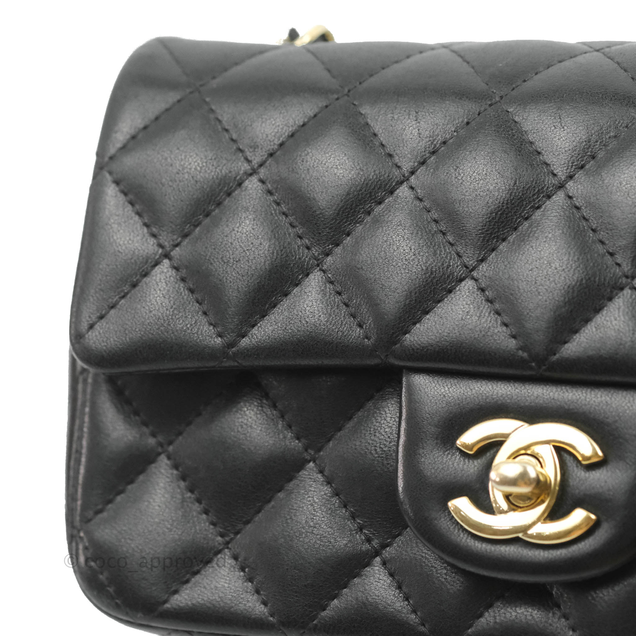 Trendy CC CHANEL Classic Flap Bag  Mini Rectangular Blue Leather  ref519030  Joli Closet