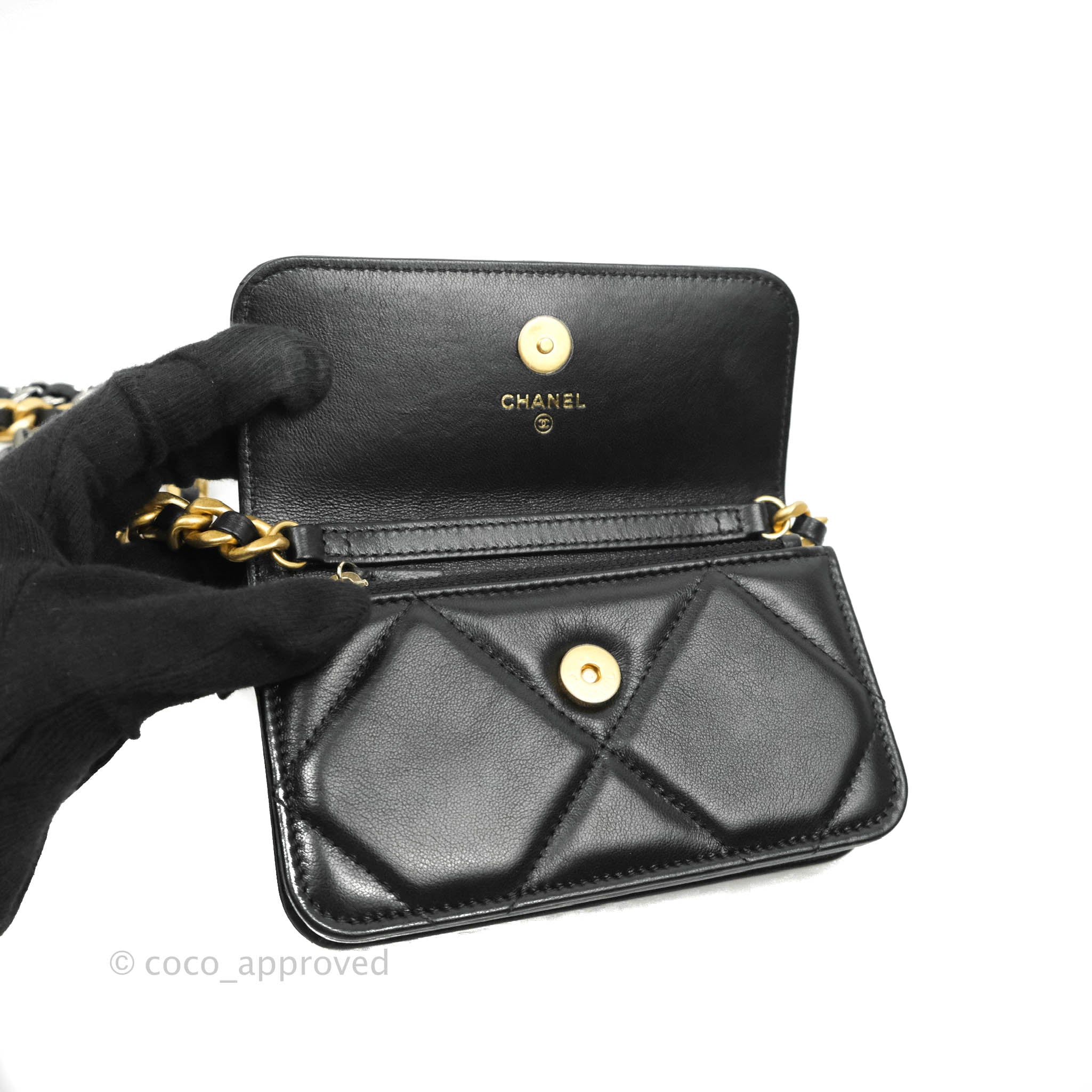 Chanel Clutch With Chain Black Mixed Hardware – Coco Approved Studio