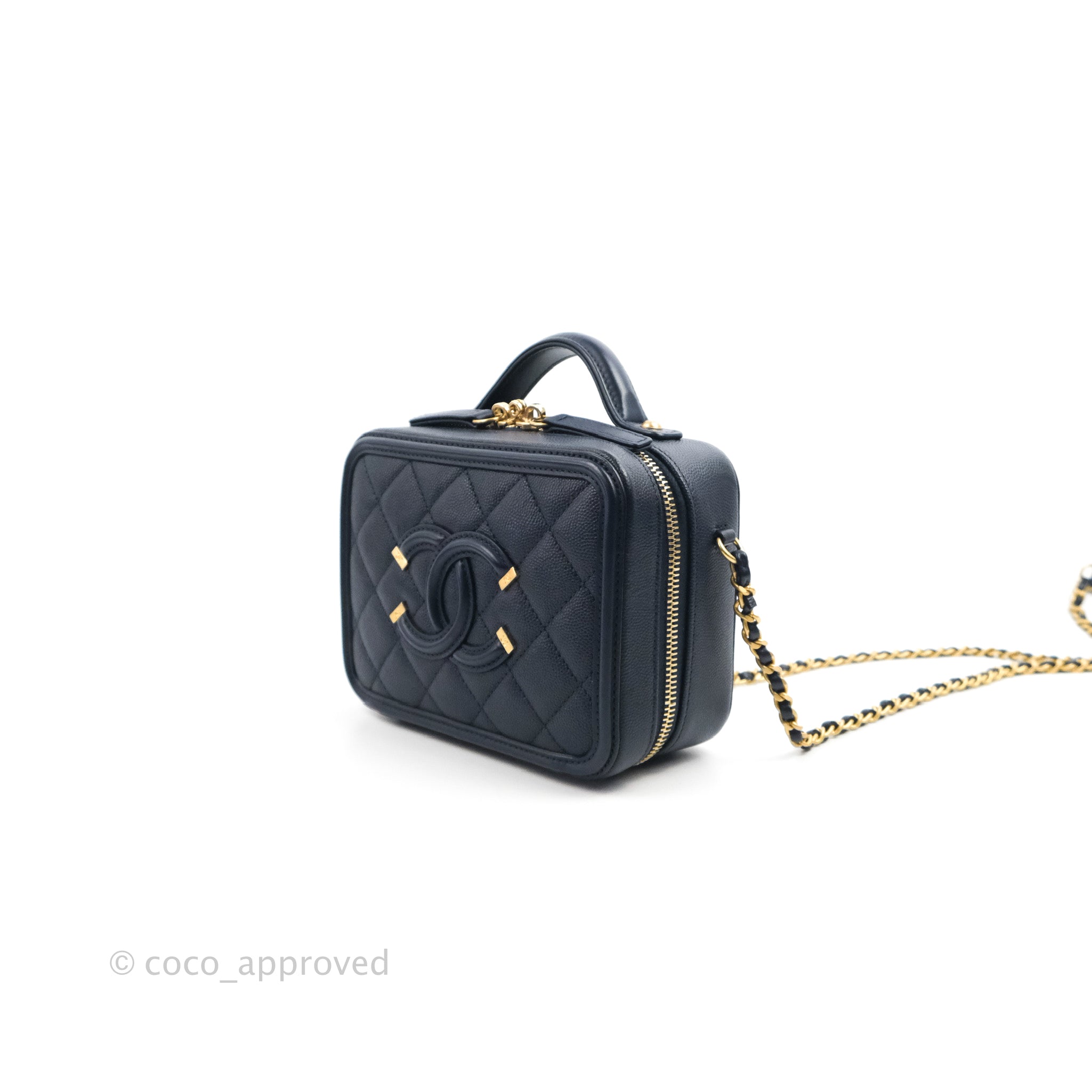 Chanel Vanity Box Black Bag RJL1755  LuxuryPromise