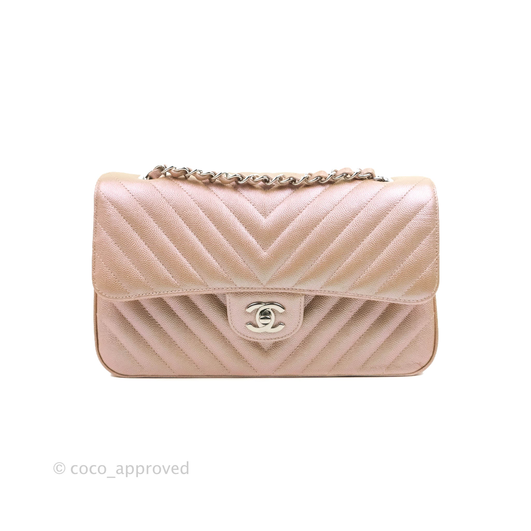 chanel iridescent rose gold