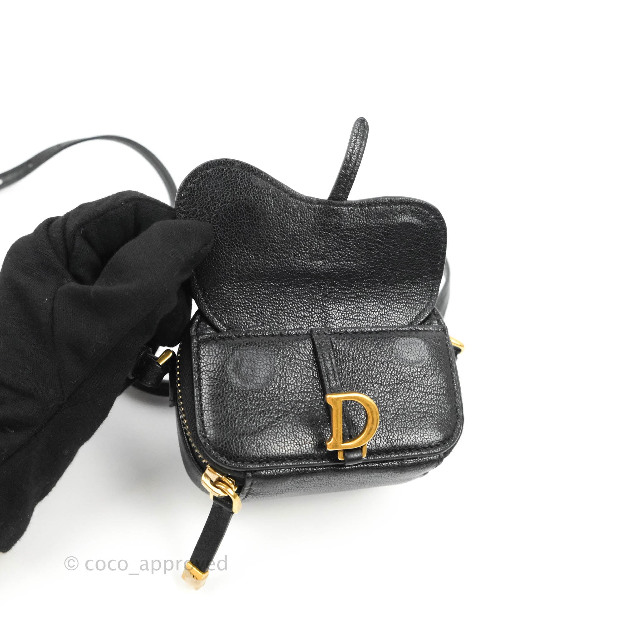 Dior Mini Saddle Shoulder Strap Pouch  Bragmybag