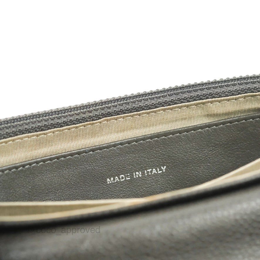 Chanel Bordeaux Burgundy Caviar Leather Wallet on Chain Flap Bag WOC 862149   eBay