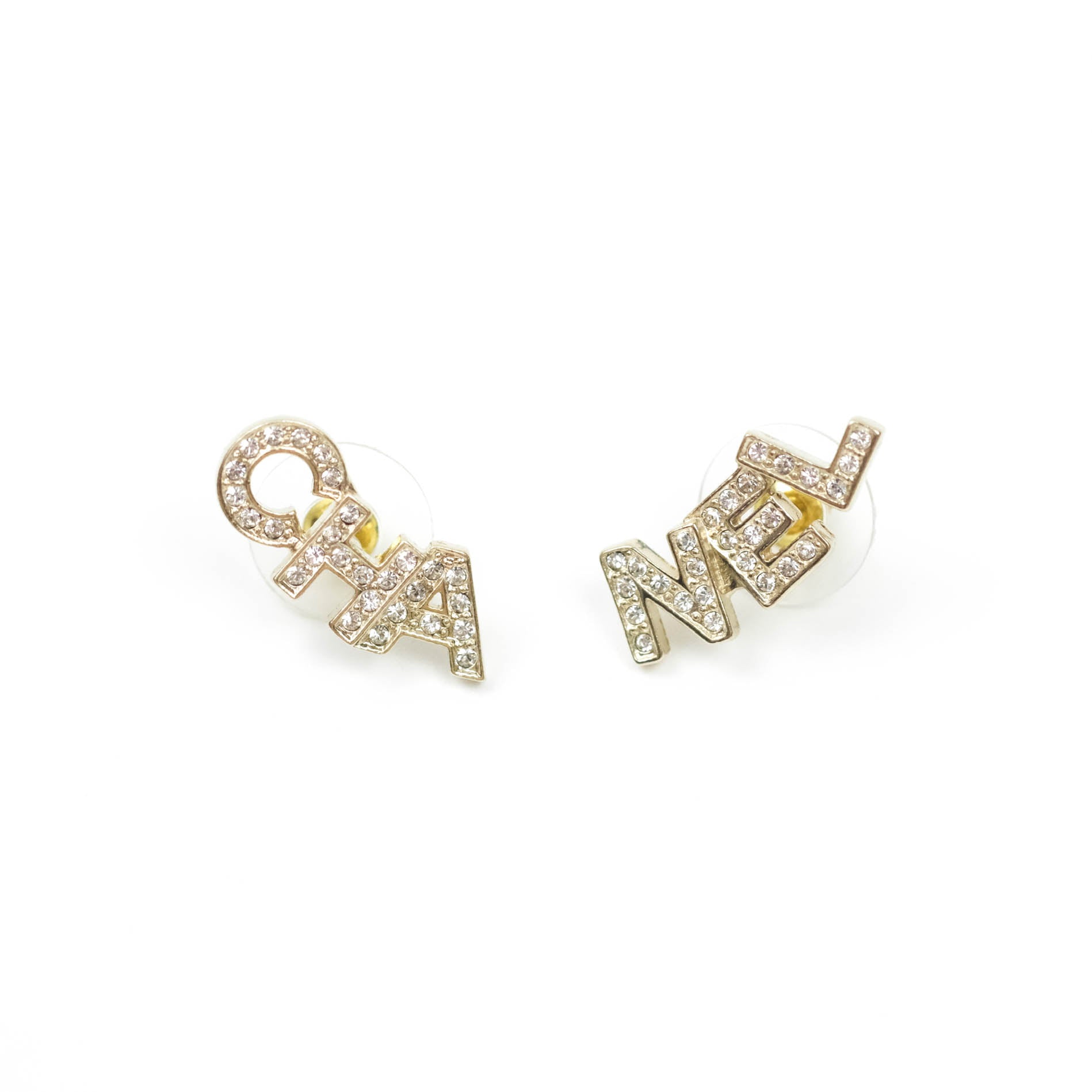 chanel signature stud earrings