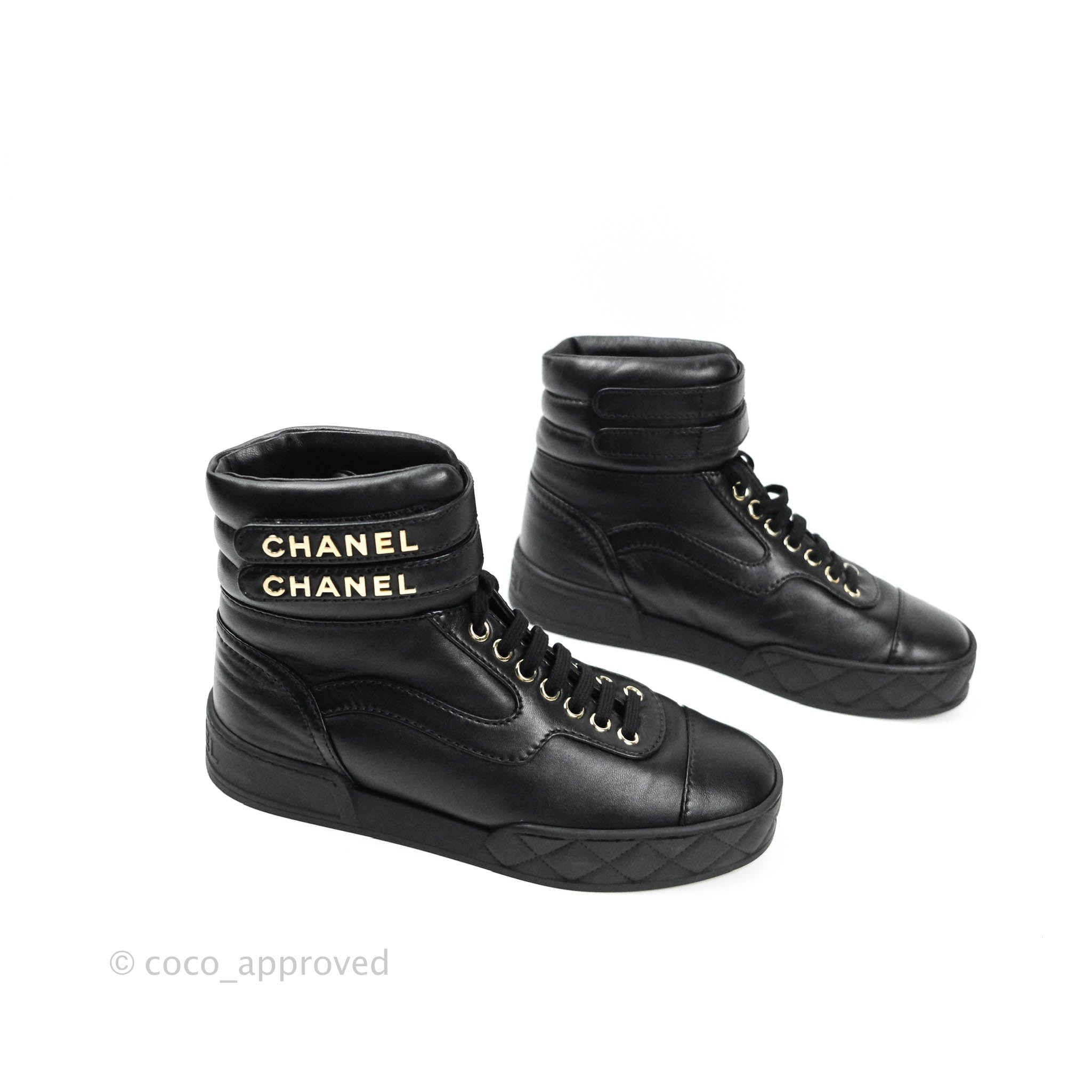Chanel 2019/20AW Ankle Strap Sneakers – Coco Approved