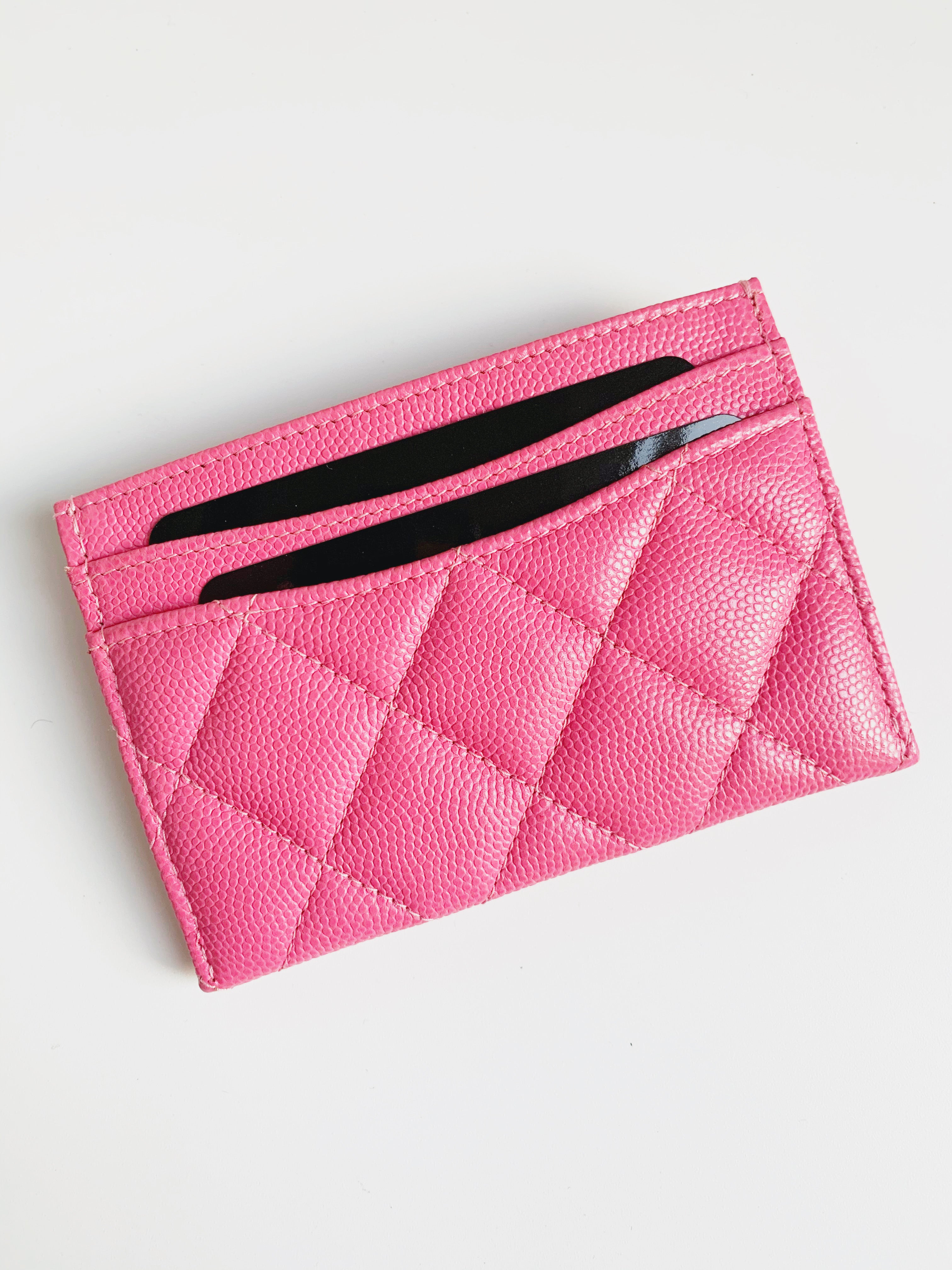 Chanel 2021 2021 Chanel 19 Card Holder Card Holder  Pink Wallets  Accessories  CHA582325  The RealReal